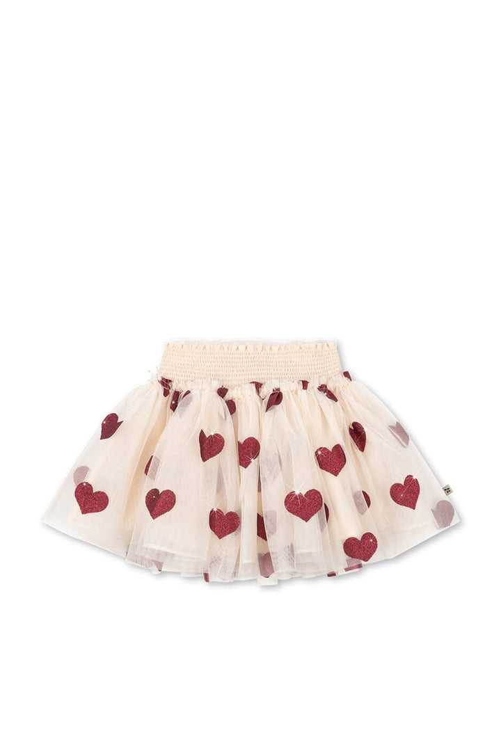 Konges Sløjd - Tullie Smock Skirt Grs Ks106302 - Coeur Glitter