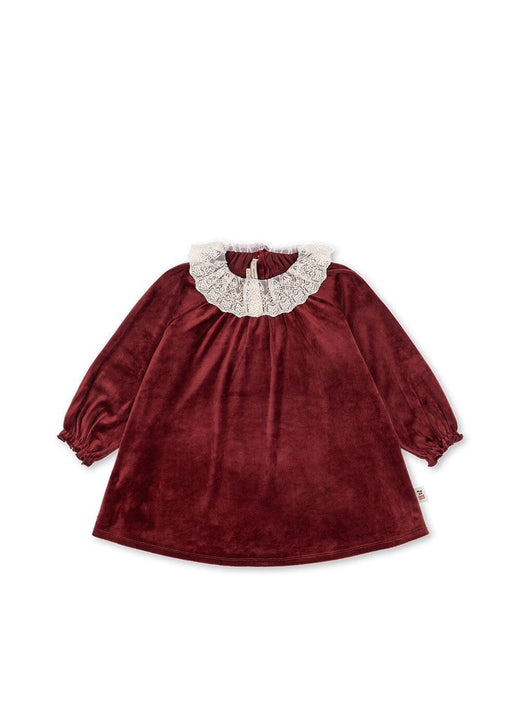 Konges Sløjd - Venola Dress Grs Ks108132 - Red Dahlia