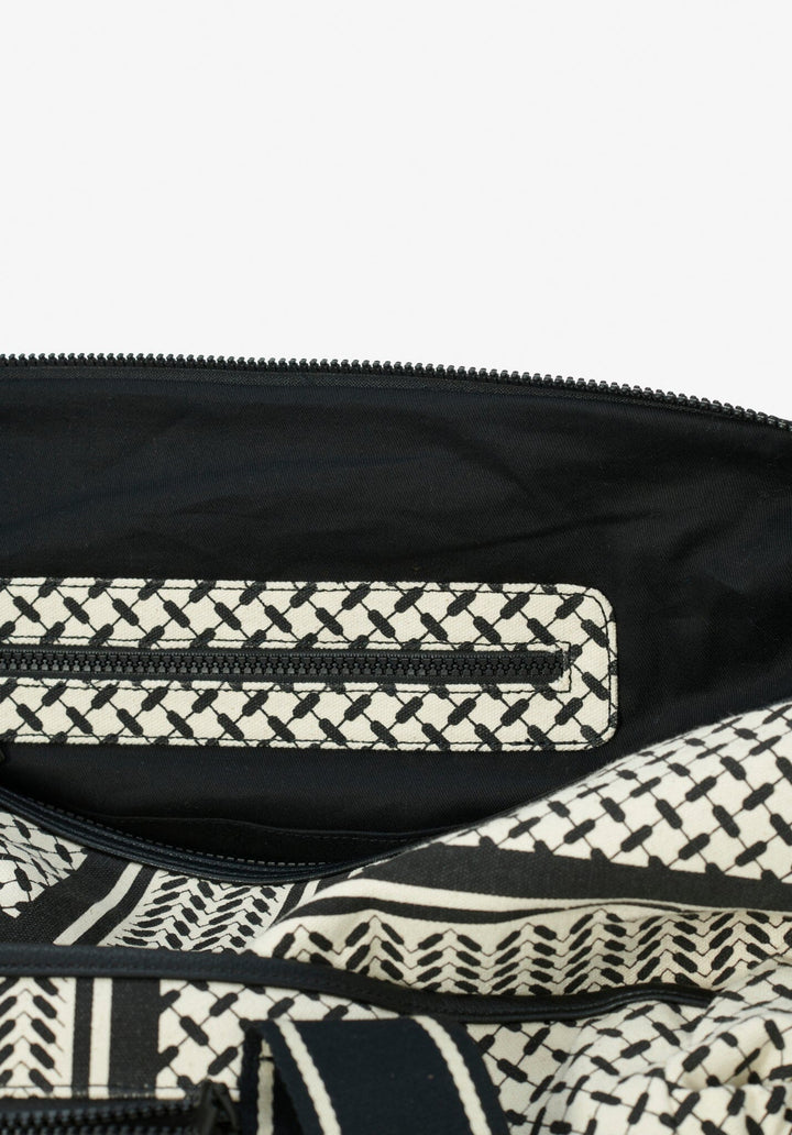 Lala Berlin - Big Bag Muriel 2.0 - heritage stripe black Tasker 