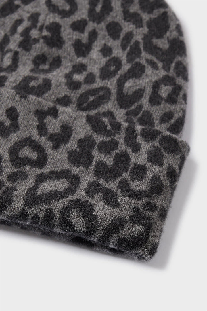 Lala Berlin - Lbbeanie Bina 10020105 - Asphalt Leo Huer 