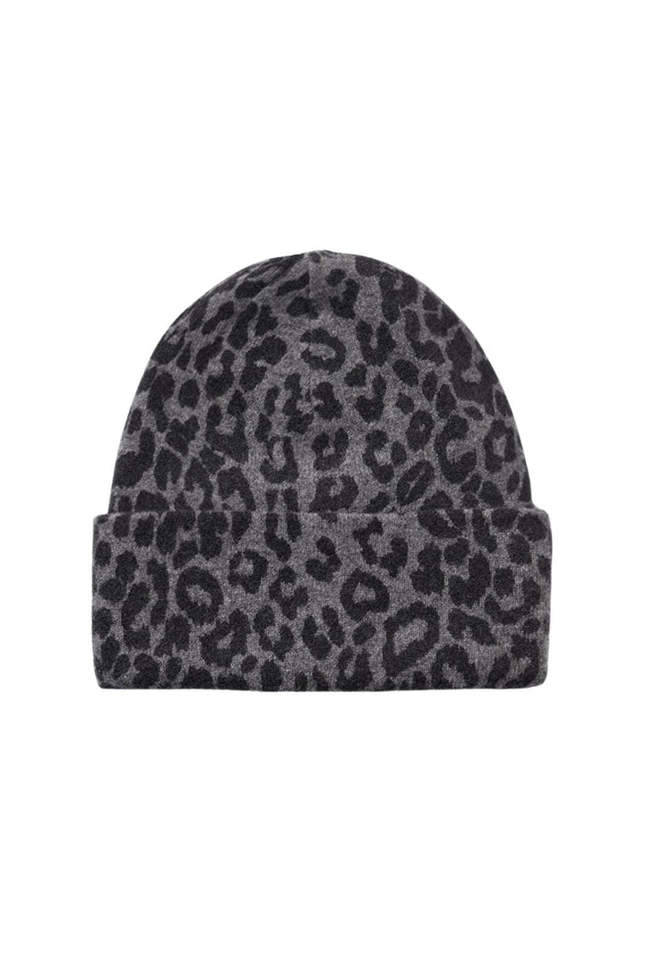 Lala Berlin - Lbbeanie Bina 10020105 - Asphalt Leo Huer 
