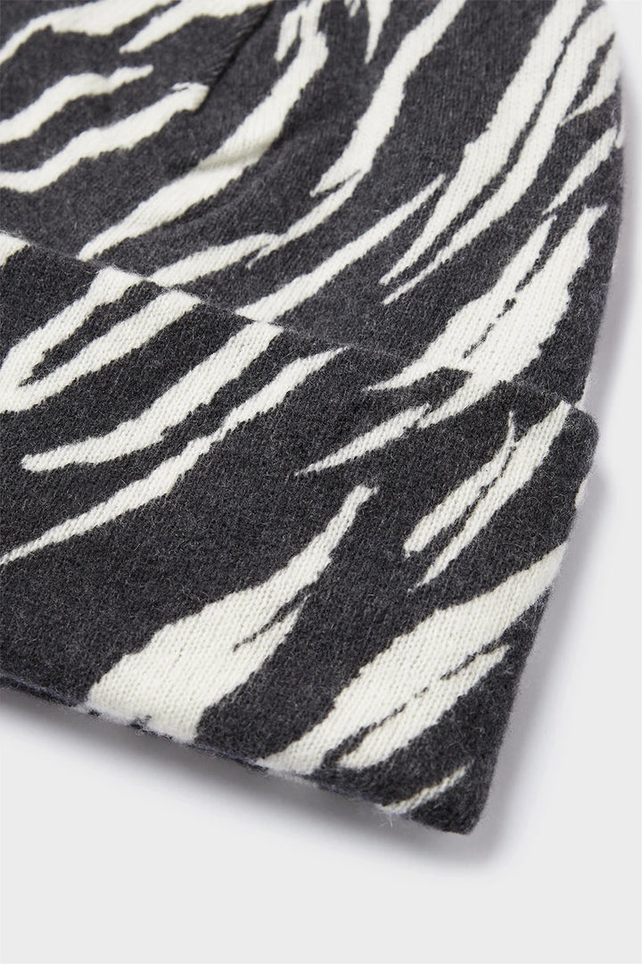 Lala Berlin - Lbbeanie Bina 10020106 - Black Tiger Huer 