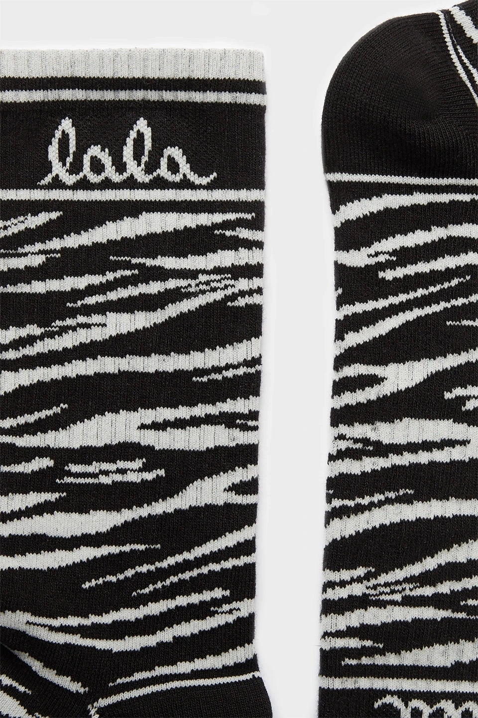 Lala Berlin - Lbsocks Sami 10020087 - Black Tiger Strømper 