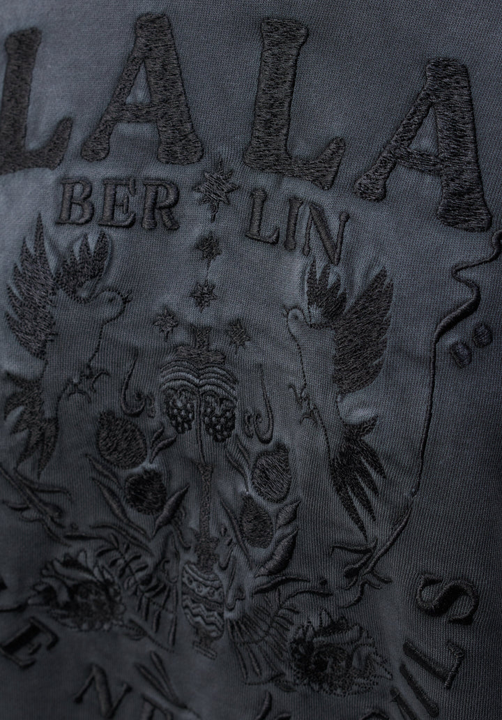 Lala Berlin - Sweatshirt Ipali - love never fails black Sweatshirts 