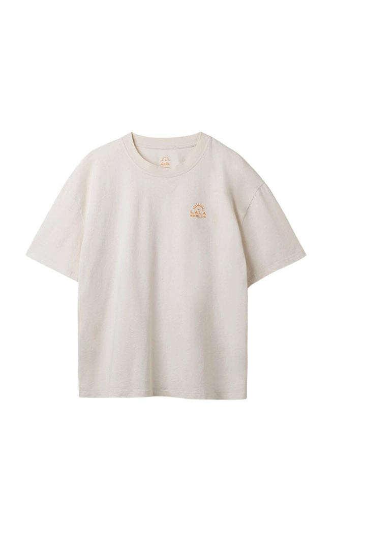 Lala Berlin - T-Shirt Heike 10024794 - White Sand T-shirts 