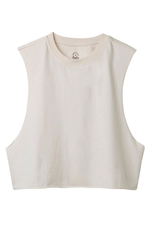 Lala Berlin - Tank Top Heike 10024779 - White Sand Tank Top 