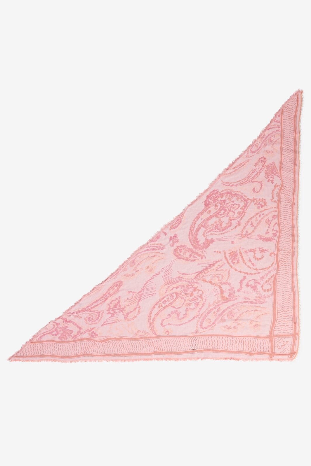 Lala Berlin - Triangle Amalino - paisley park pink Tørklæder 