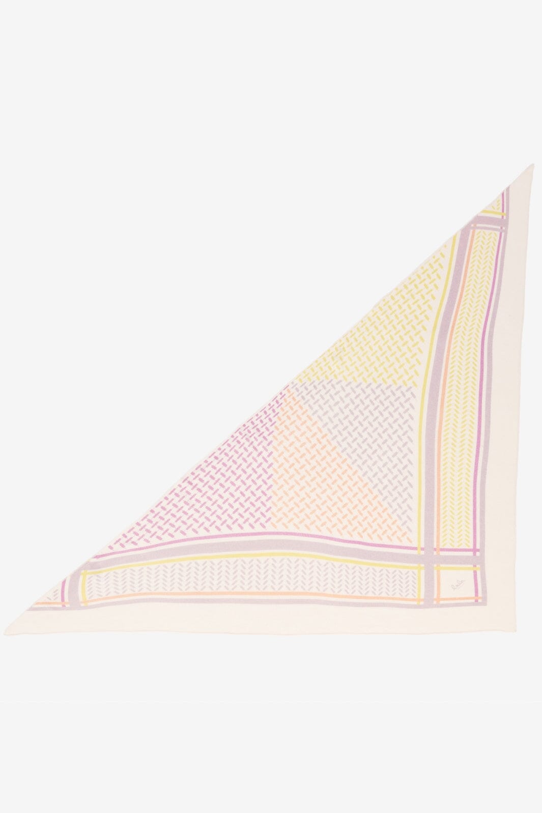 Lala Berlin - Triangle Puzzle - string pastels Tørklæder 