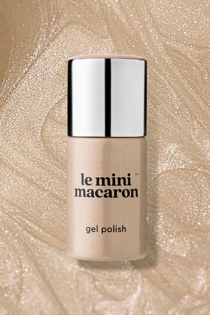 Le Mini Macaron - Gel Polish - Golden Elixir Neglelak 