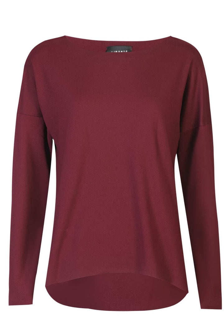 Liberte - Alma-Ls-Top (Fleece) 9354 - Bordeaux
