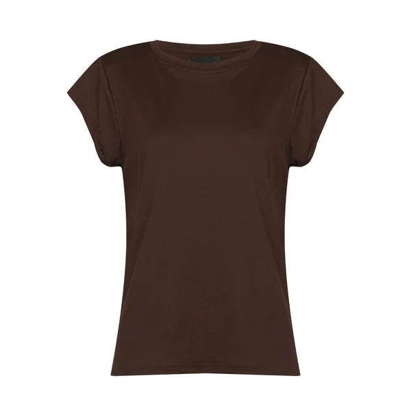 Liberte - Alma-U-Tshirt 9581 - Espresso T-shirts 