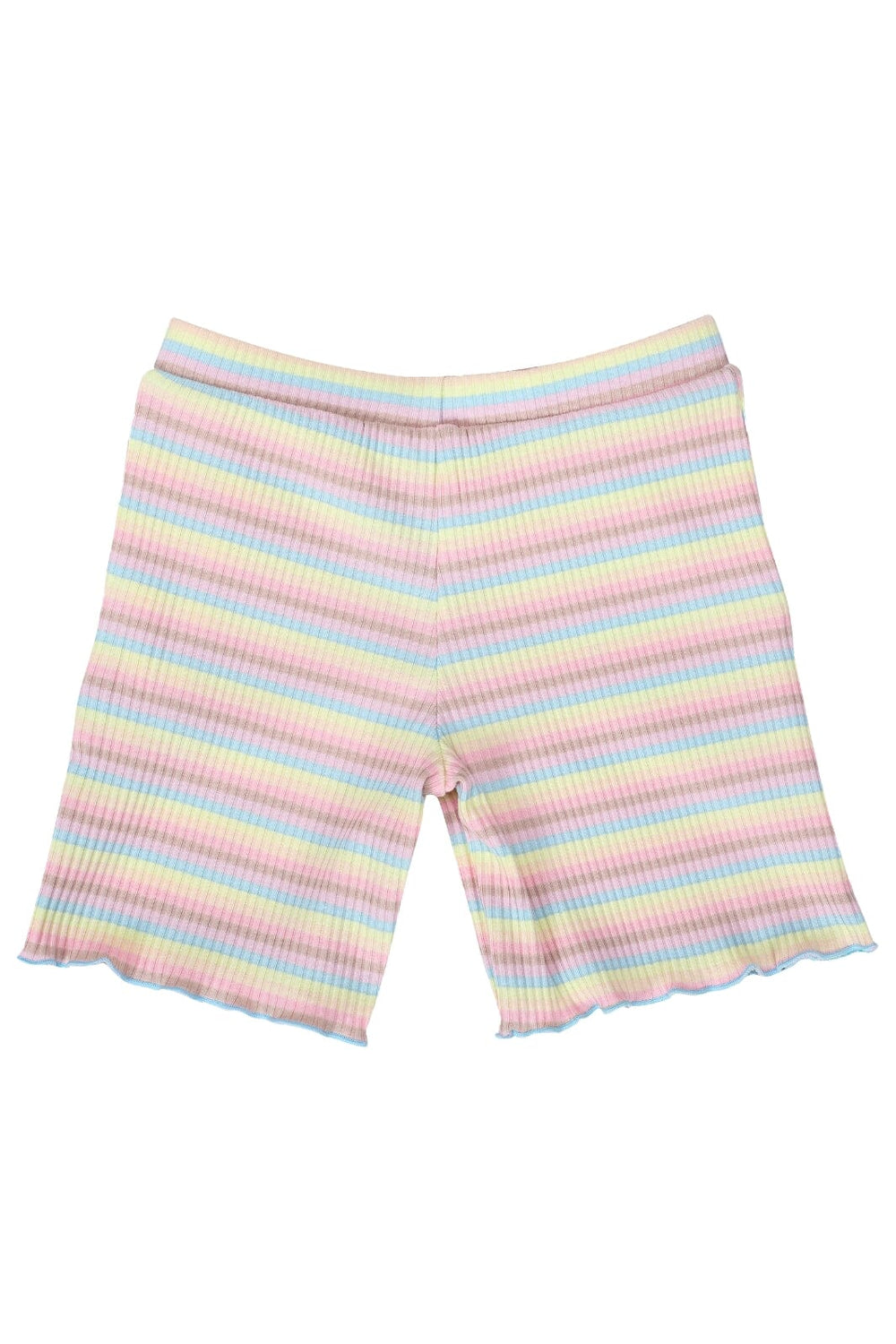 Liberte Ami - Natalia-Shorts-Kids - Dusty Multicolor Stripe Shorts 