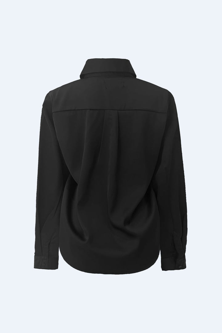 Liberte - Bosso Ls Shirt 22465 - Black