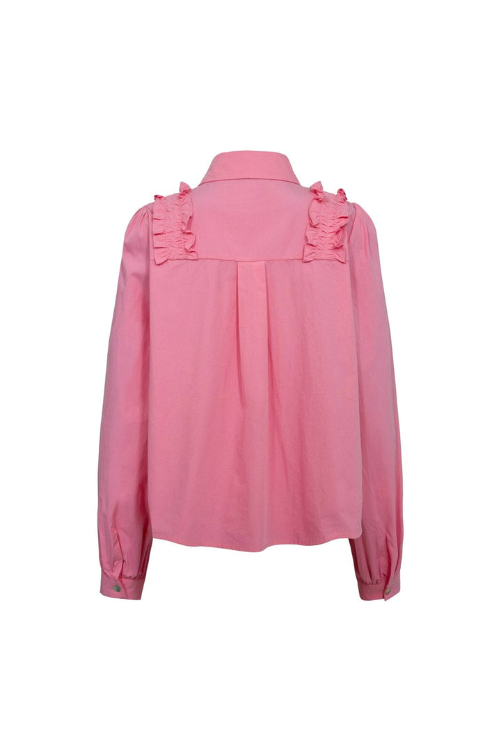 Liberte - Fie Ls Frill Shirt 22308 - Pink