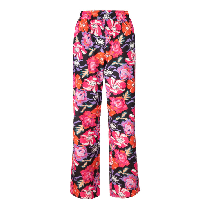 Liberte - Fiona-Pants - Pink Red Flower Bukser 