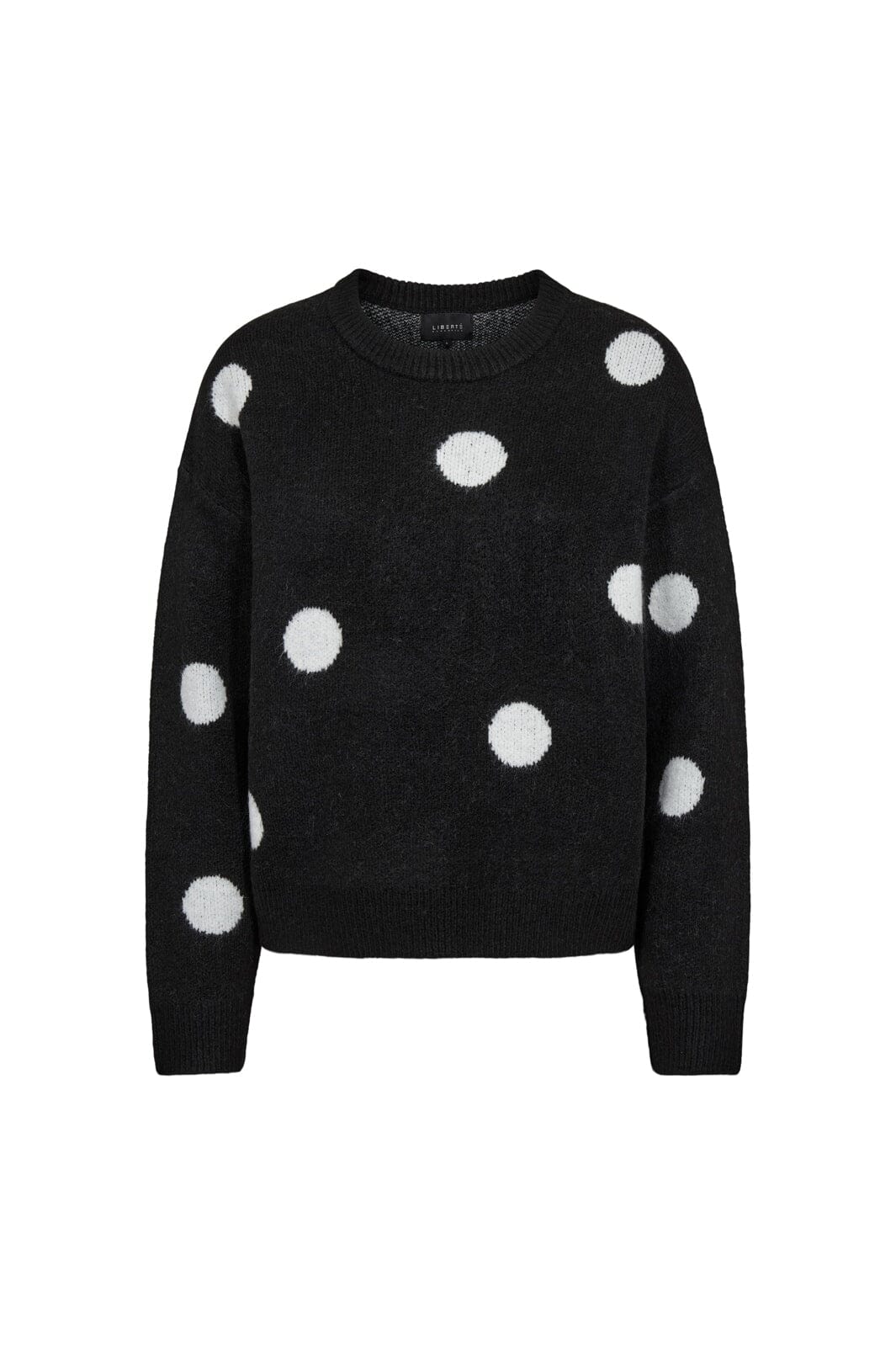 Liberte - Fro Dot Pullover 22344 - Black White Dot