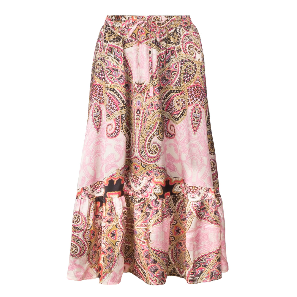 Liberte - Hope-Long-Skirt - Pink Scarf Nederdele 