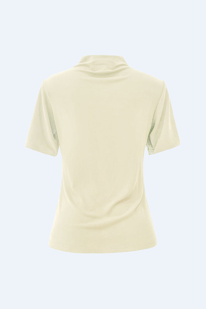 Liberte - Lise Ss Twist Top 22484 - Creme
