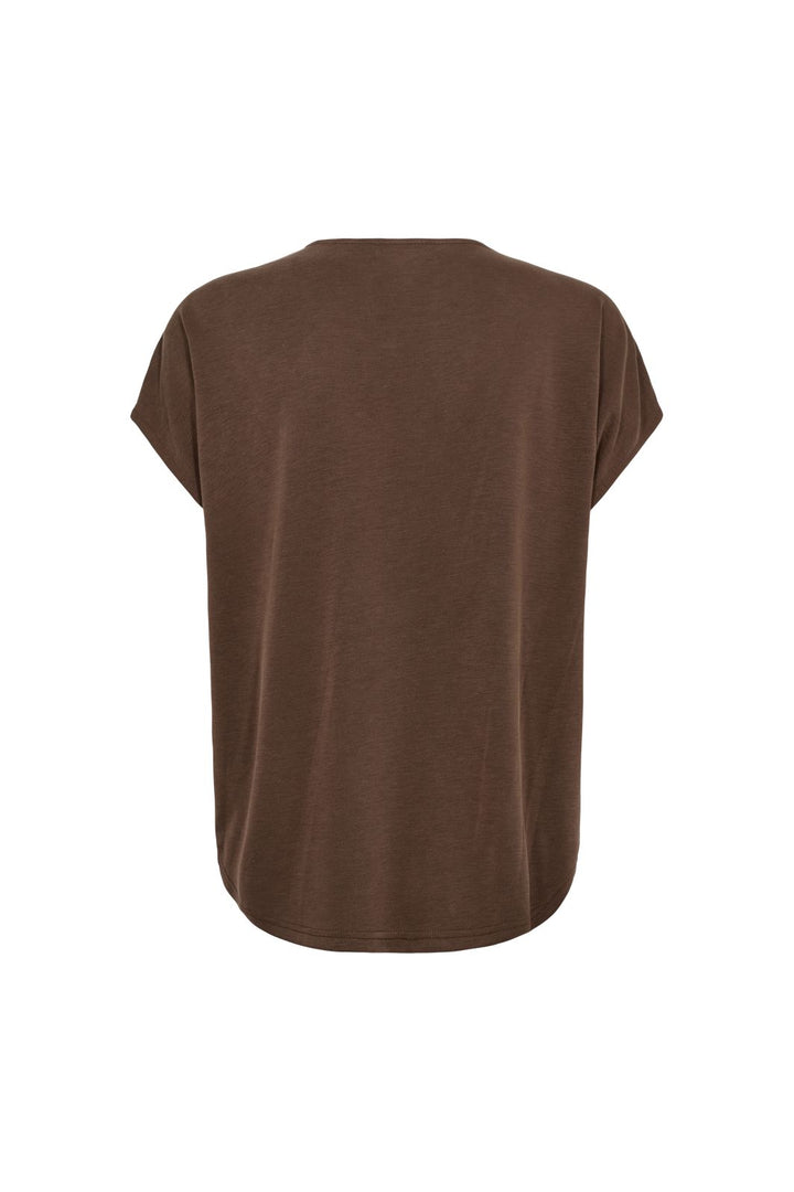 Liberte - Nuni Vneck Tshirt 22409 - Brown