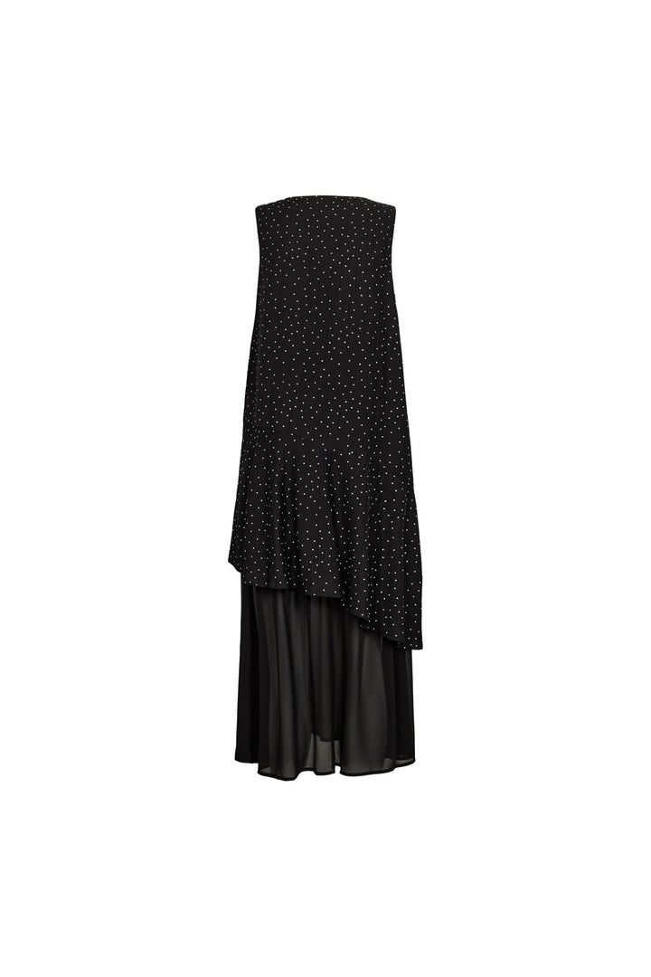 Liberte - Tit Ns Dress 22415 - Black Small Dot