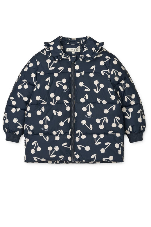 Liewood - Anemone Long Jacket LW20194 - Cherry blossom / Classic navy