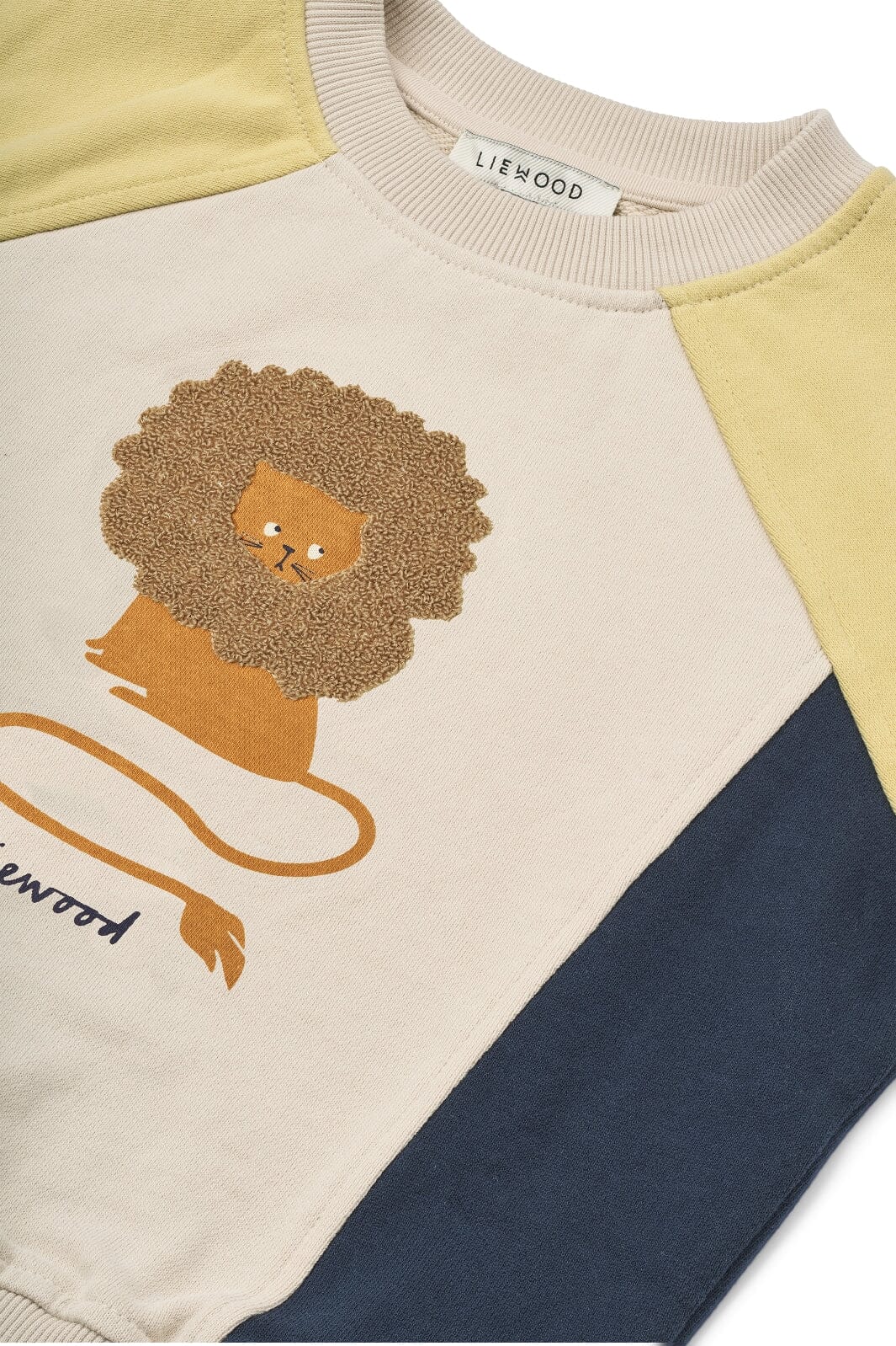 Liewood - Aude Placement Sweatshirt - Circus lion / Sandy