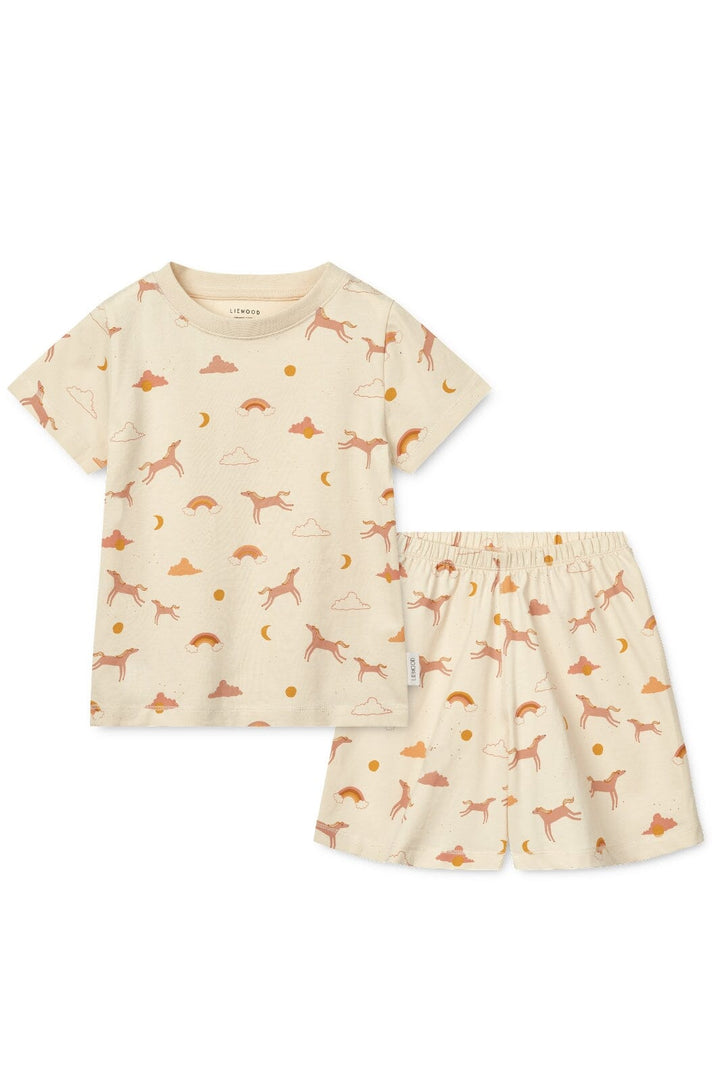 Liewood - Ilford Printed Set - Dream / Ecru