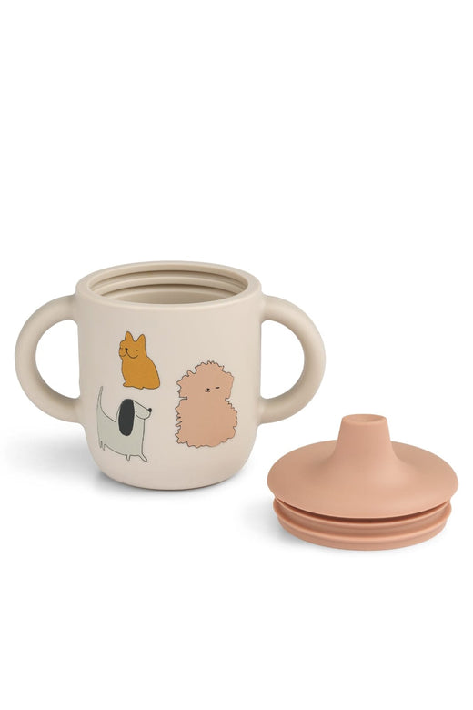 Liewood - Neil Sippy Cup LW13060 - Cats and Dogs / Sandy