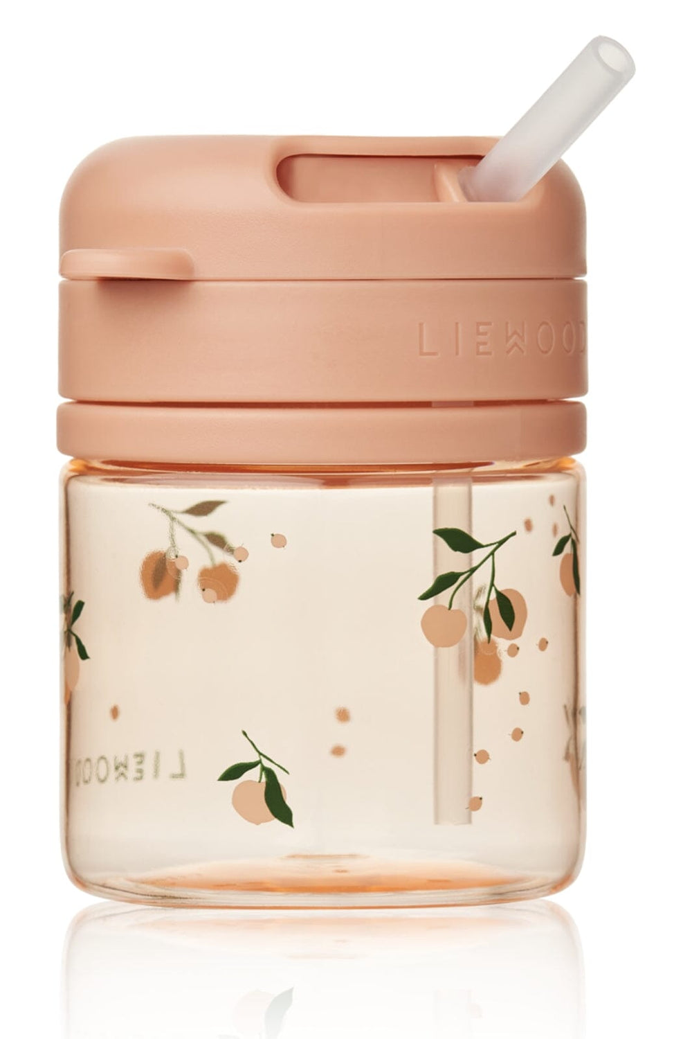 Liewood - Pavia Tritan Straw Cup 280ml - Peach / Sea shell