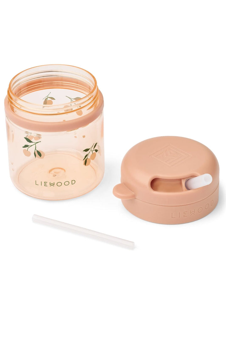 Liewood - Pavia Tritan Straw Cup 280ml - Peach / Sea shell