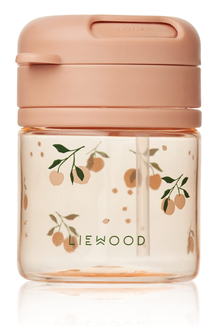 Liewood - Pavia Tritan Straw Cup 280ml - Peach / Sea shell