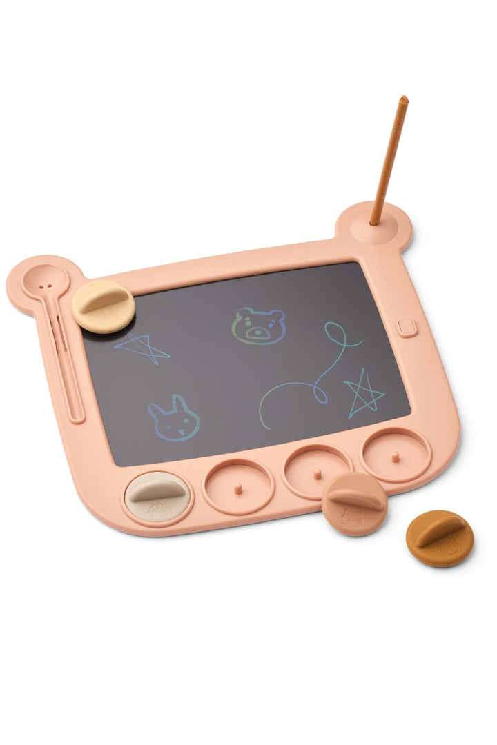 Liewood - Venzora Magic Drawing Board w Stamps LW20181 - Pale tuscany multi mix