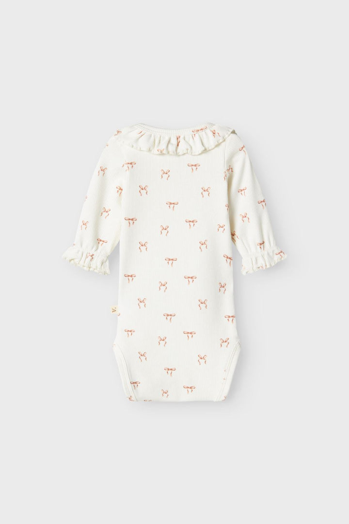 Lil' Atelier - Nbfgavo Ema Ls Slim Body Lil - 4671704 Coconut Milk