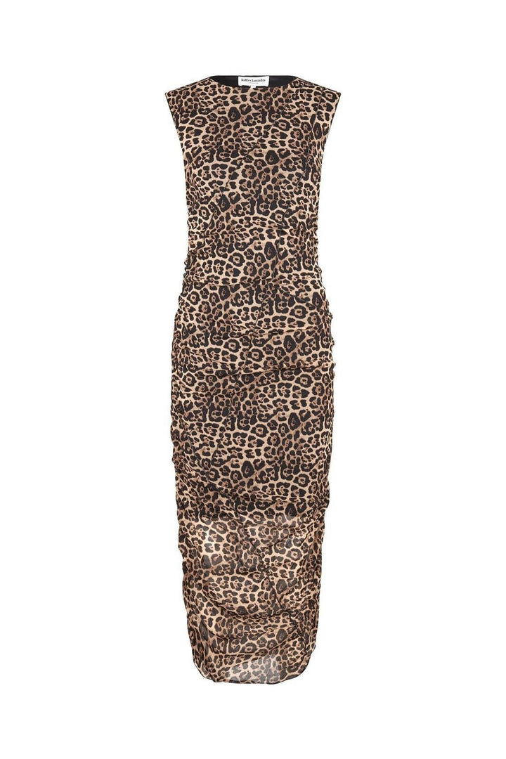 Lollys Laundry - Lolumaxi Dress Sl25522-3003 - 72 Leopard Print Kjoler 