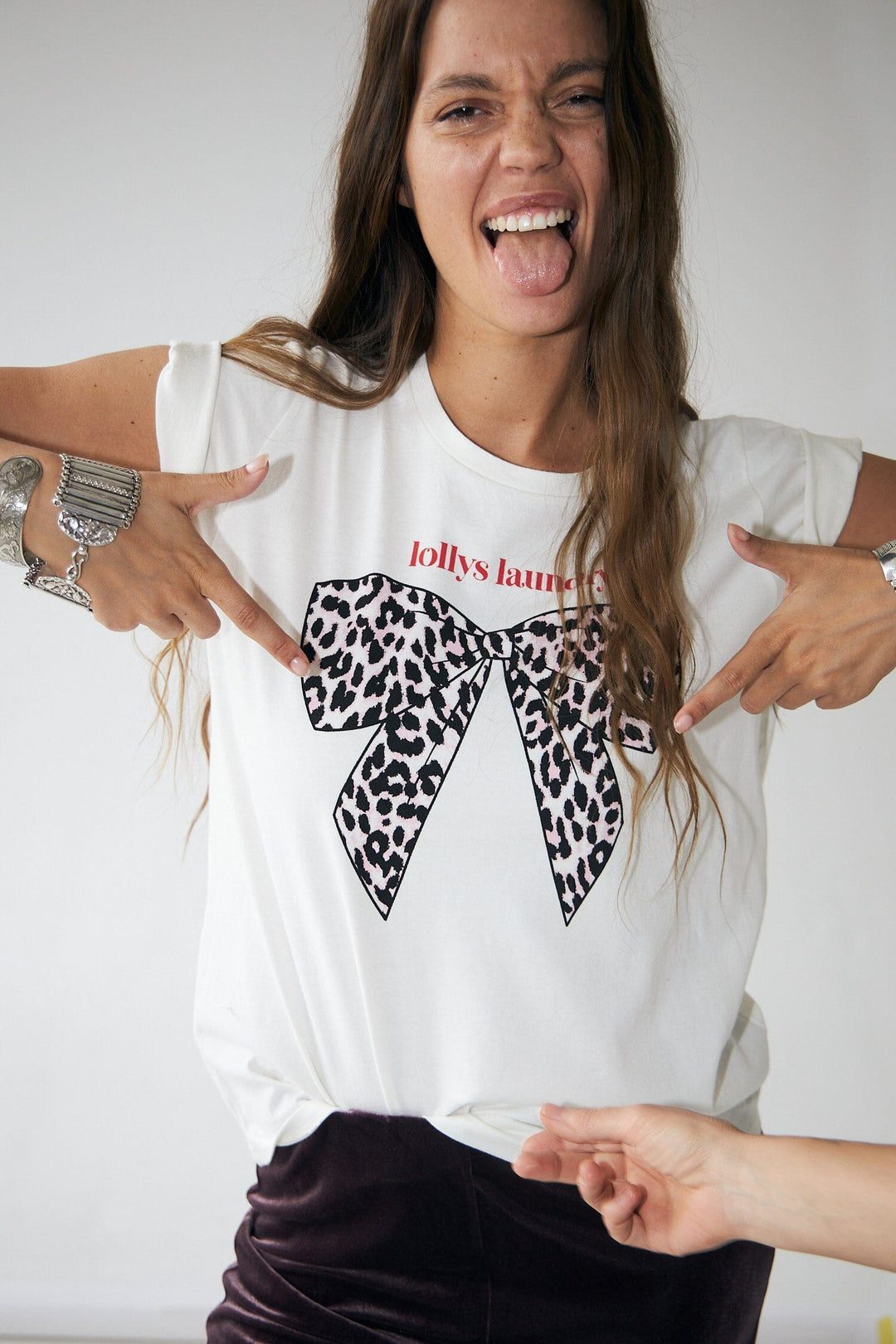 Lollys Laundry - Romall Tee Ss25580-1019 - 01 White T-shirts 