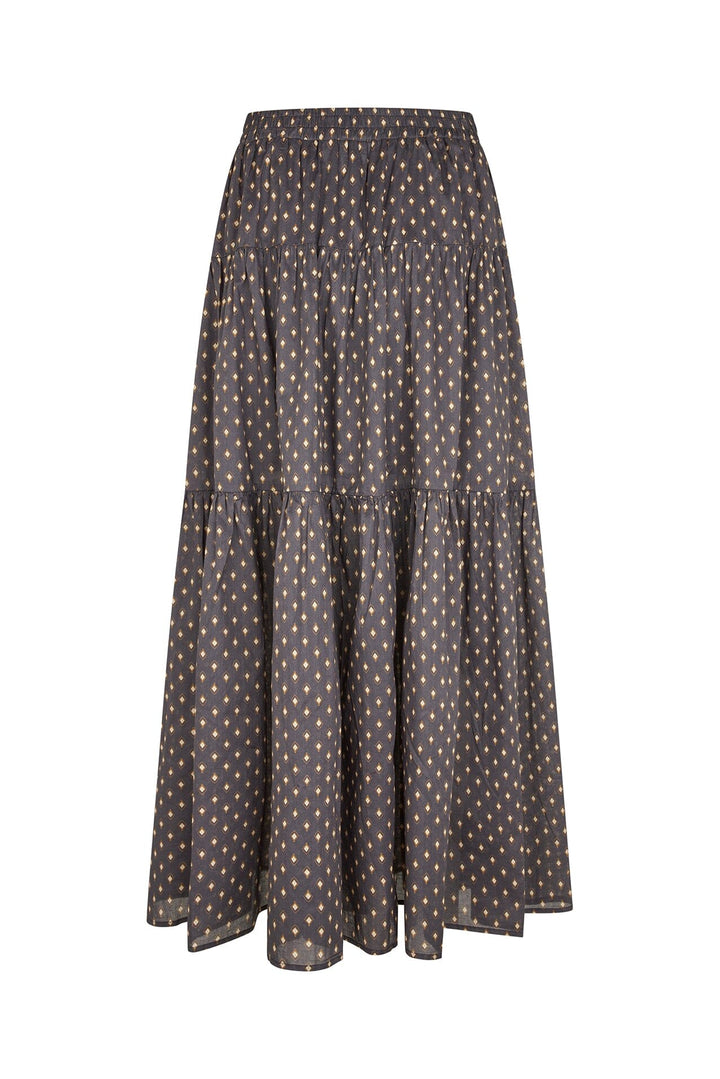 Lollys Laundry - Sunsetll Maxi Skirt25516-2001 - 23 Dark Blue