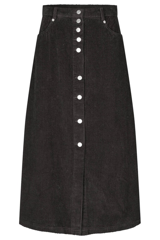 Lollys Laundry - Unall Maxi Skirt25445-2013 - 87 Dark Mokka Nederdele 