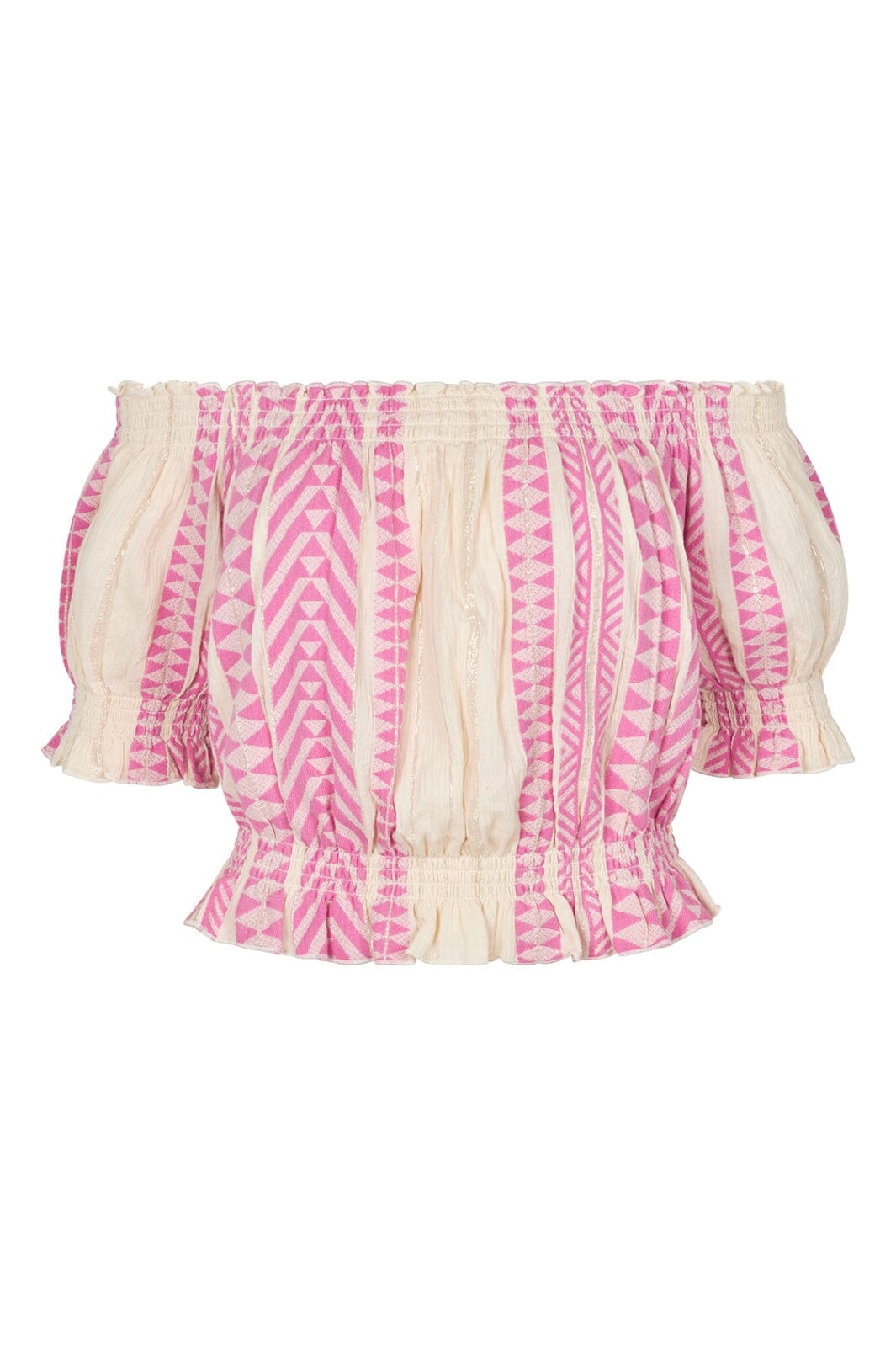 Lollys Laundry - WellsLL Top SS 24286-1048 - 51 Pink Toppe 