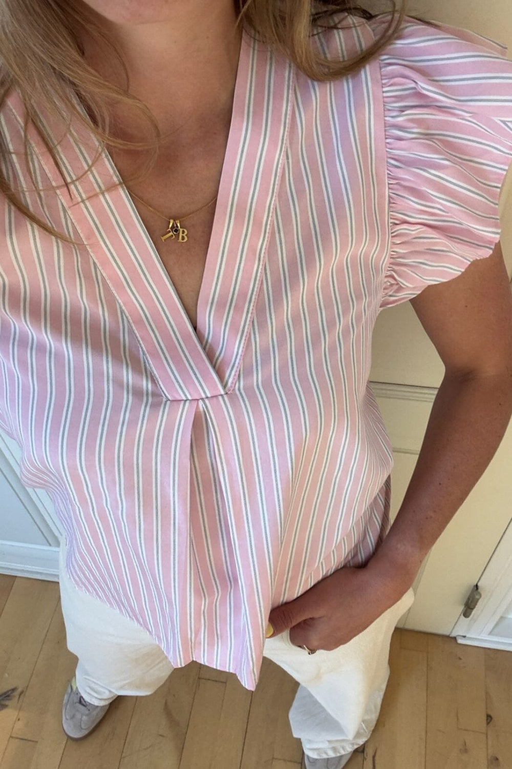 Love & Divine - Love1382 18926 - 831 - Baby Pink/Stripe
