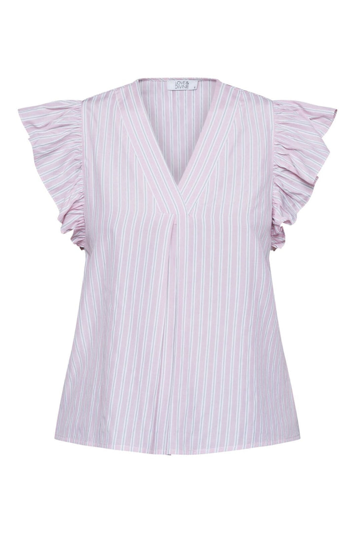 Love & Divine - Love1382 18926 - 831 - Baby Pink/Stripe