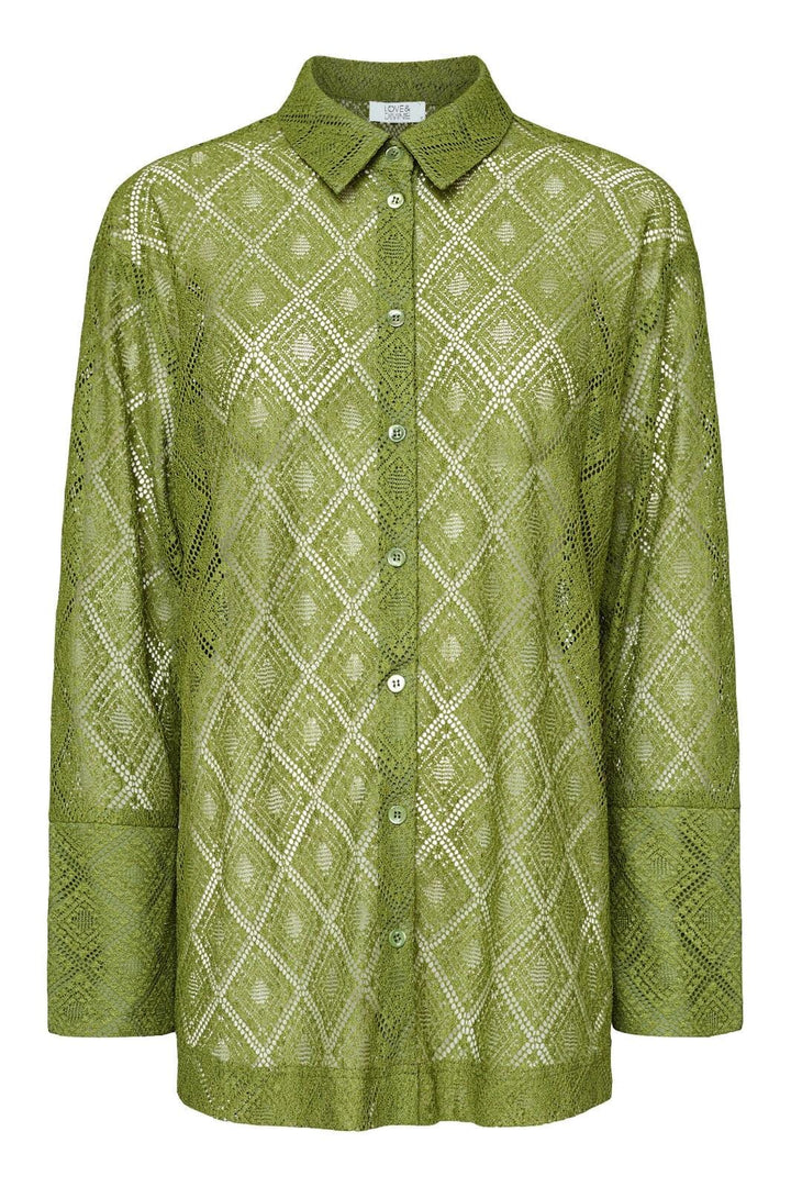 Love & Divine - Love1439 19318 - 330 - Lime Green Skjorter 