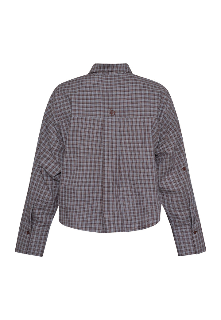 Love & Divine - Love1495 19593 - 841 - Brown Check Skjorter 