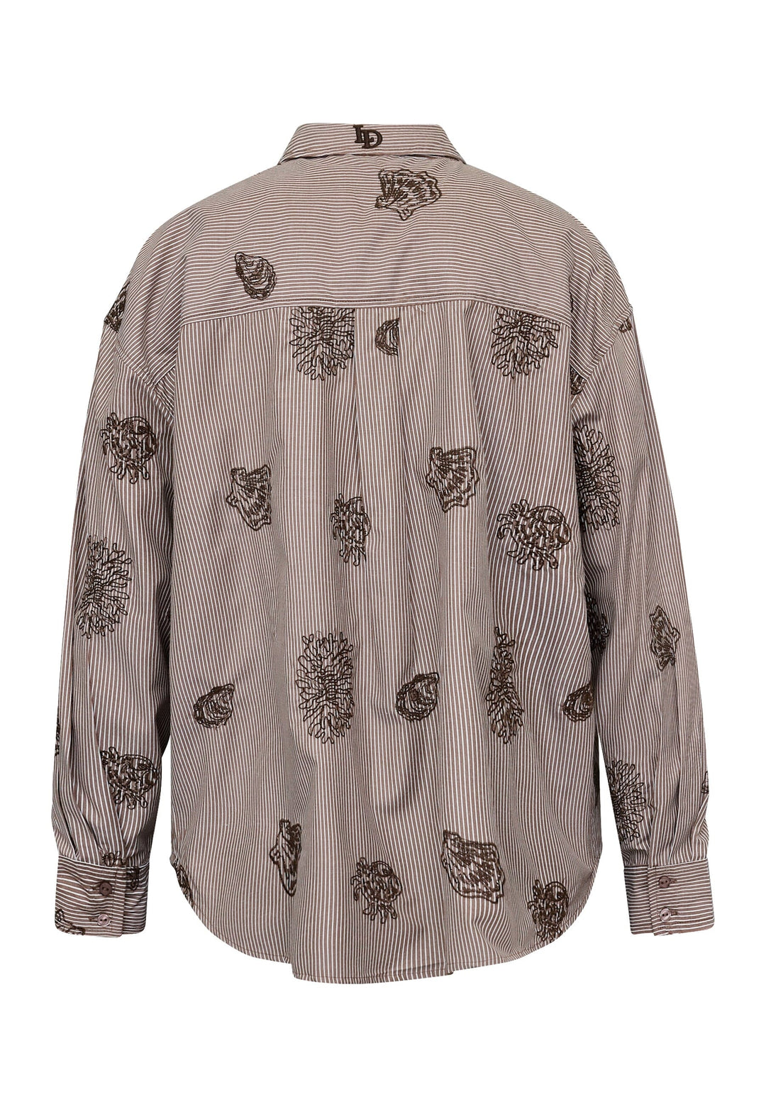 Love & Divine - Love1516 19715 - 831 - Brown Stripe Skjorter 