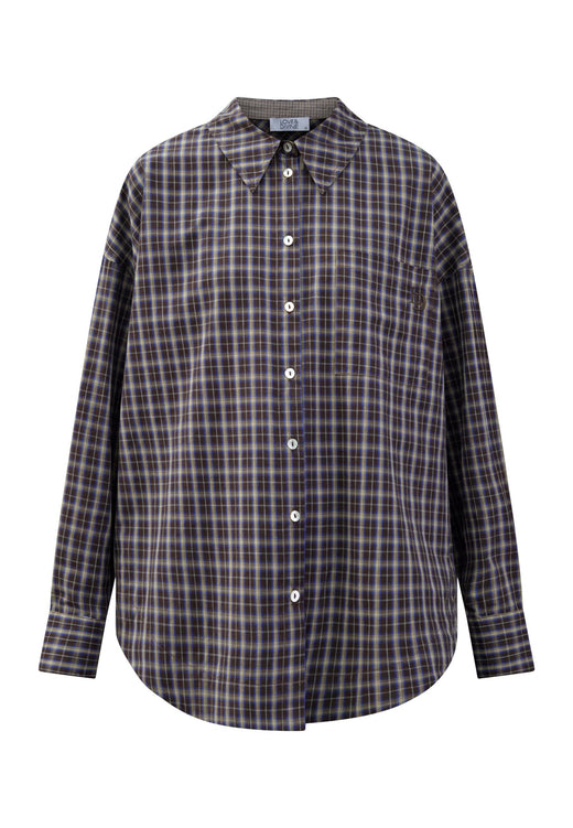 Love & Divine - Love1518-3 20491 - 840 - Brown Check Skjorter 