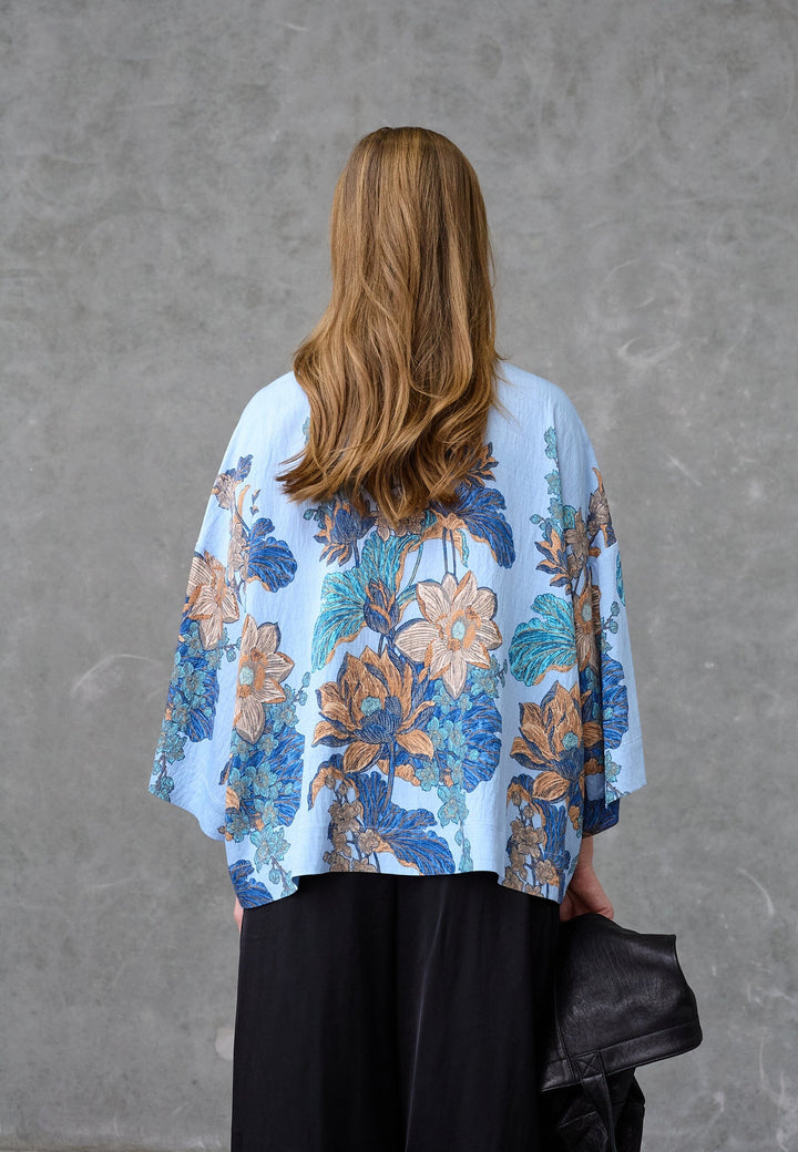 Love & Divine - Love1553 19965 - 804 - Blue Paisley Bluser 