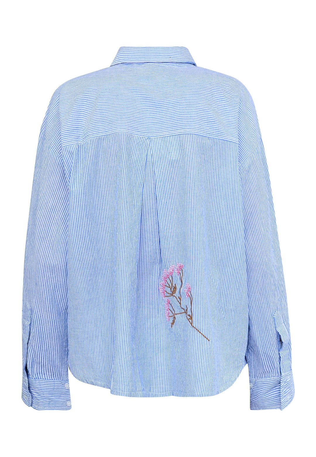 Love & Divine - Love1555 19673 - 402 - Blue Stripe/Flower Skjorter 