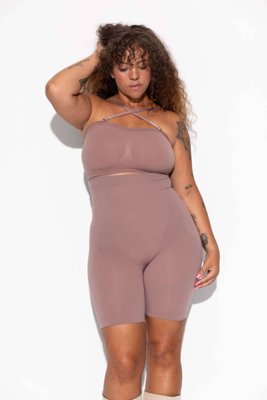 Lykkeland Ateliér - Second Skin Bandauer L0824907F.214 - Taupe BH 