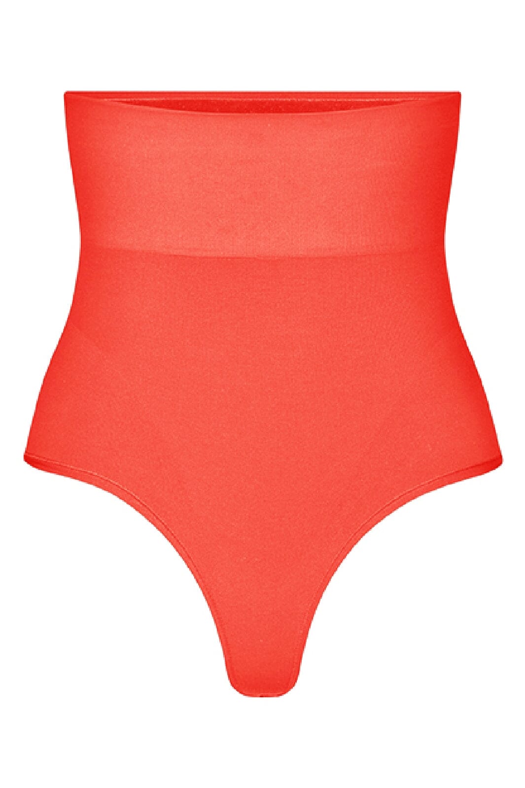 Lykkeland Ateliér - Second Skin High Waist Thong L0824909F.502 - Crush Red Bodystockings 