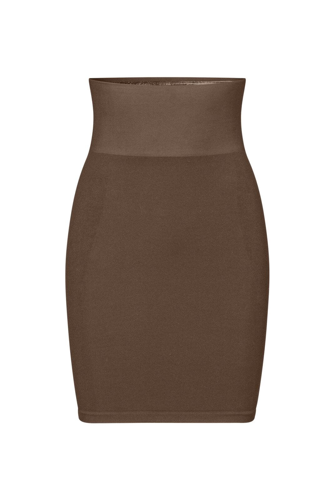 Lykkeland Ateliér - Second Skin High Waist Tube Skirt L0824906F.204 - Chocolate