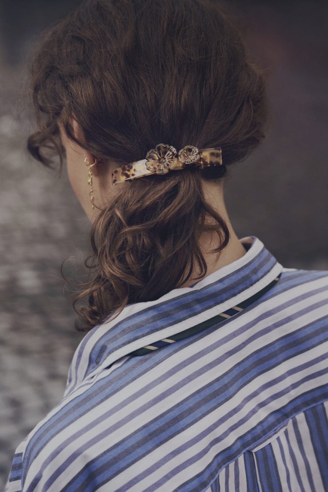 Maanesten - Bloem Hairclip Sesame - 4088